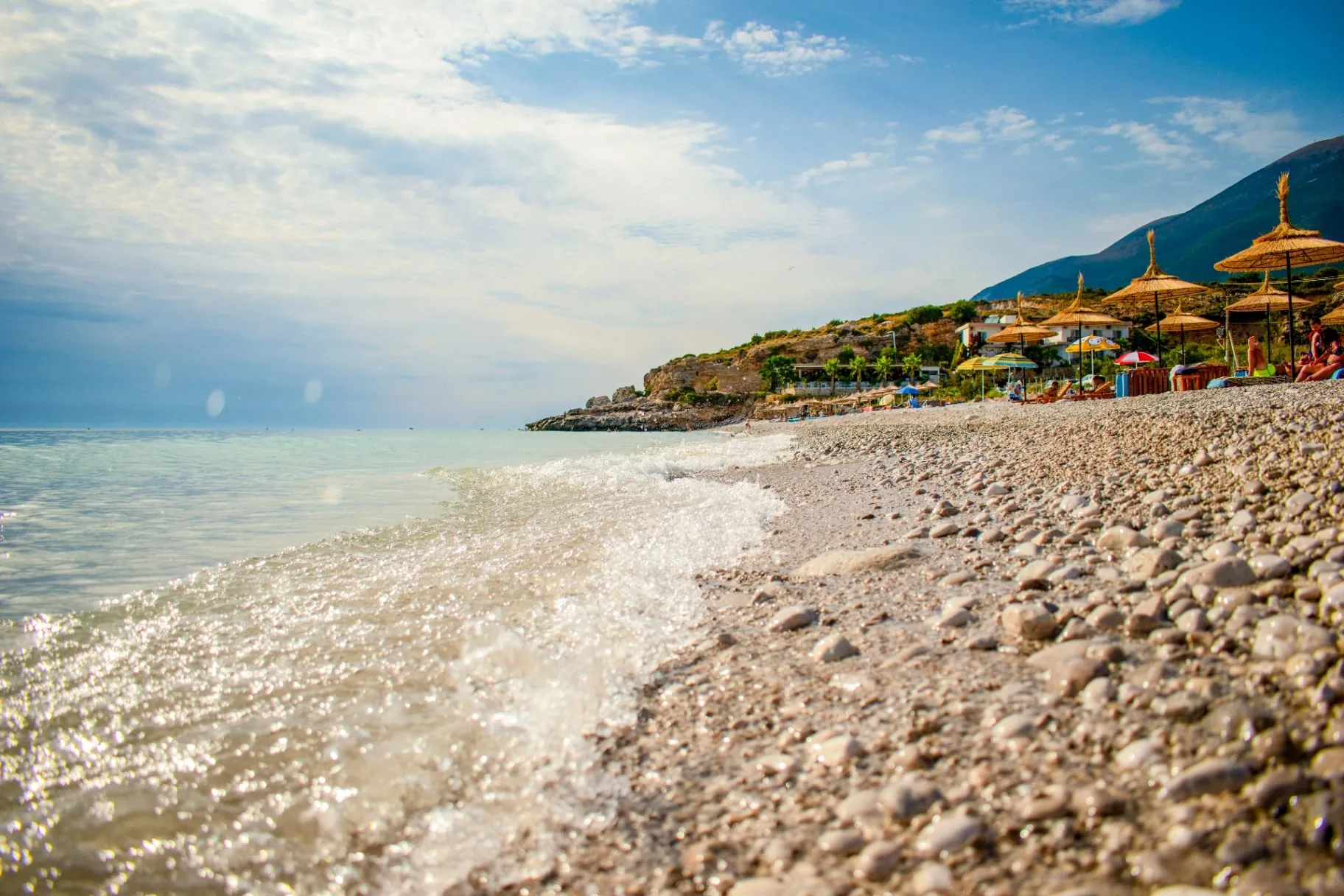 Noah on the Beach — Dhërmi, Albania