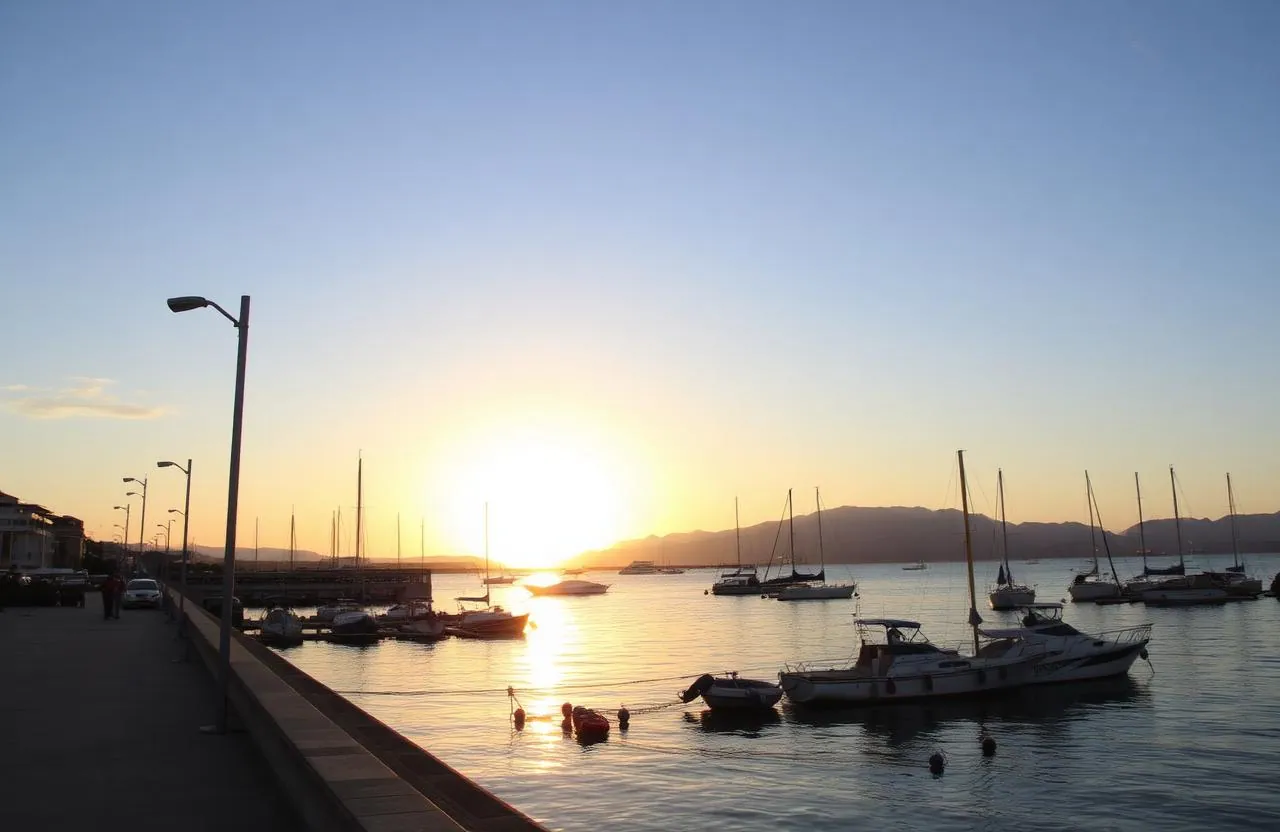 Scene from sarande, Albania