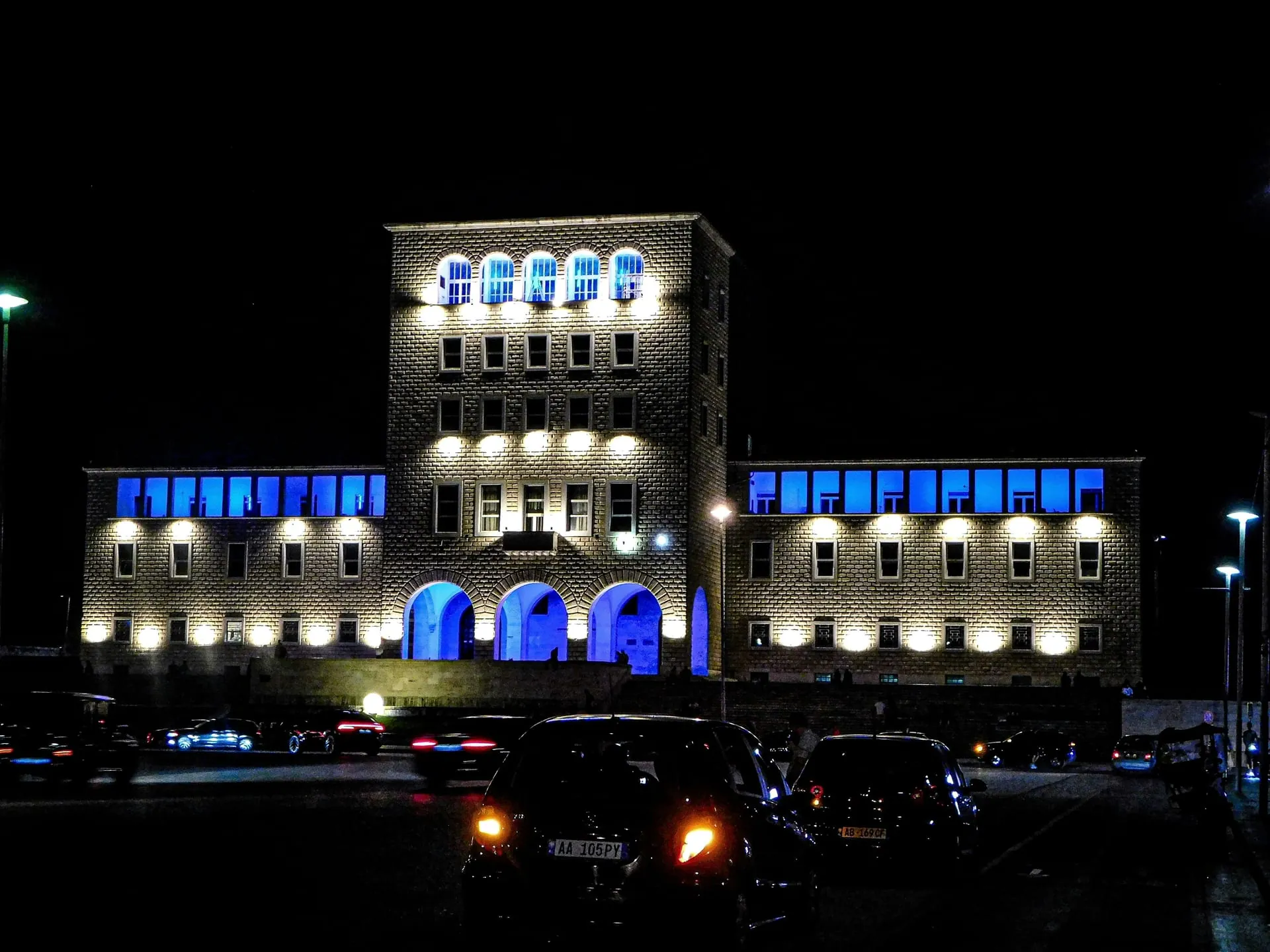 Tirana Albania city scene